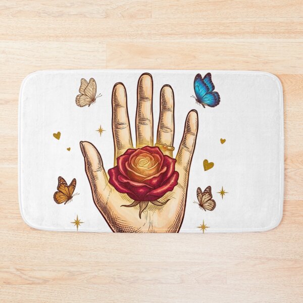 Item preview, You Are My Forever – Vintage Rose Hand Butterfly Hatching Art designed and sold by Good Vibes .