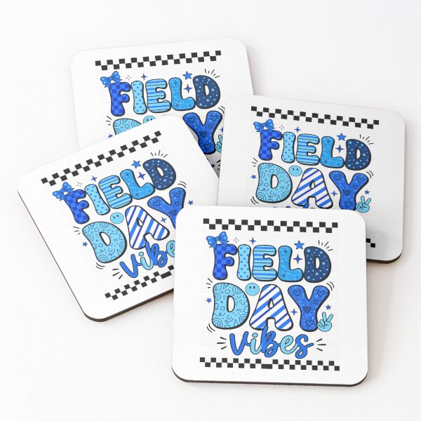 Item preview, Field Day Vibes Blue Patterned School Spirit Teacher Student designed and sold by Ali-printshop.