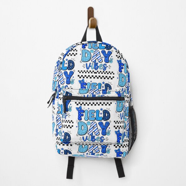 Item preview, Field Day Vibes Blue Patterned School Spirit Teacher Student designed and sold by Ali-printshop.