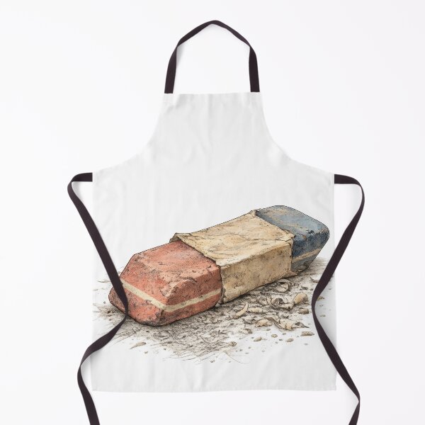 Item preview, Vintage Eraser on White Background designed and sold by jgvisualarts.