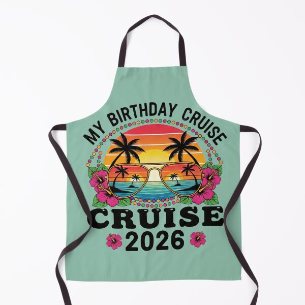 Item preview, My Birthday Cruise 2026 - Tropical Sunset Vacation Sunglasses Fun designed and sold by LearnCreations.
