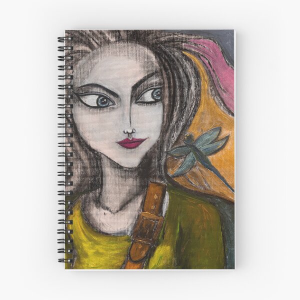 Item preview, Edwinna with dragonfly and frog designed and sold by joeybrooksarts.
