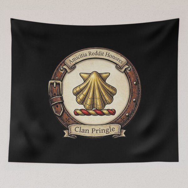 Item preview, Clan Pringle Crest designed and sold by BagTown Clans.