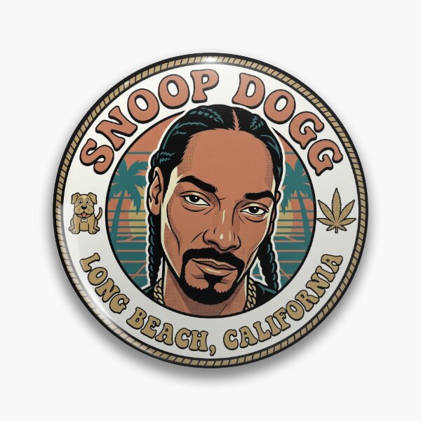 Item preview, Snoop Dogg Long Beach California Hip Hop Art designed and sold by Bizu digitalart..