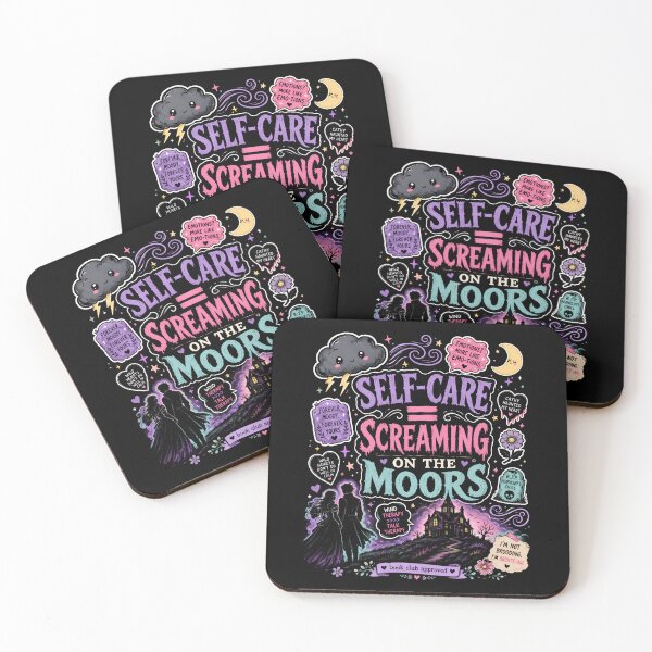 Item preview, Self Care Is Screaming On The Moors Wuthering Heights Emo Book Club designed and sold by Fenay Designs.