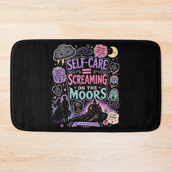 Item preview, Self Care Is Screaming On The Moors Wuthering Heights Emo Book Club designed and sold by Fenay Designs.