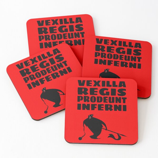 Item preview, Vexilla Regis Prodeunt Inferni  designed and sold by JacJaq.