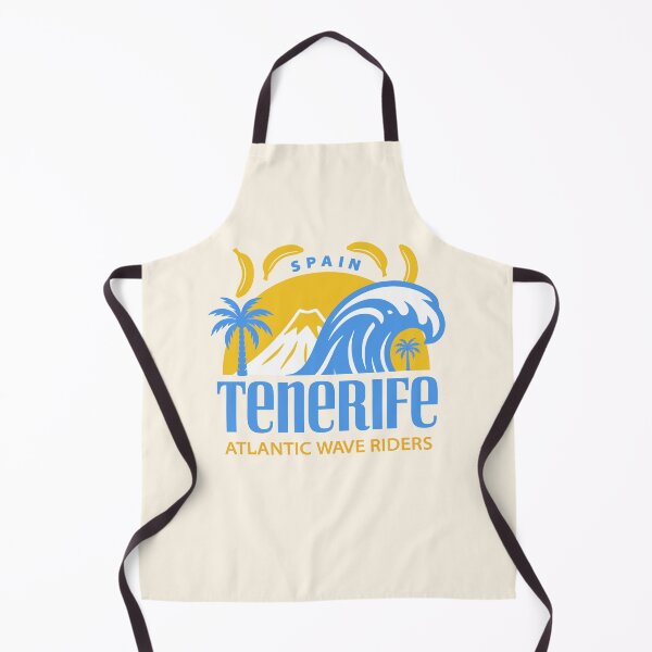 Item preview, Tenerife Spain Atlantic Wave Riders Vintage Surf designed and sold by LinaValearte.