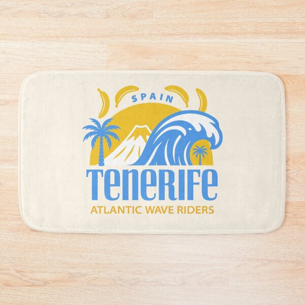Item preview, Tenerife Spain Atlantic Wave Riders Vintage Surf designed and sold by LinaValearte.