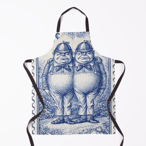 Item preview, Tweedle Dee and Tweedle Dum stamp designed and sold by JJSizzleheimer.