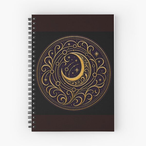 Item preview, Moon Journal designed and sold by Christina Lumenara.