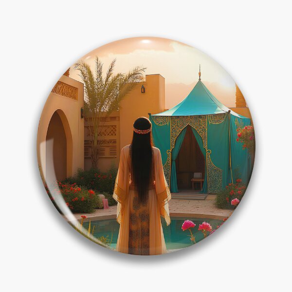 Item preview, A Lady in a old palace designed and sold by Creative Visualize.