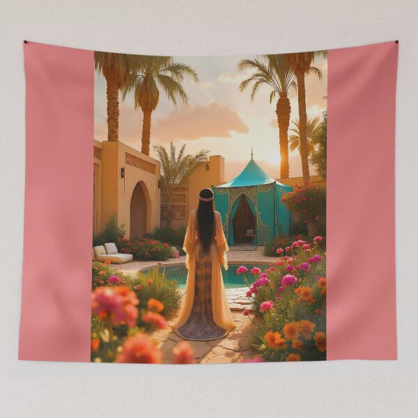 Item preview, A Lady in a old palace designed and sold by Creative Visualize.