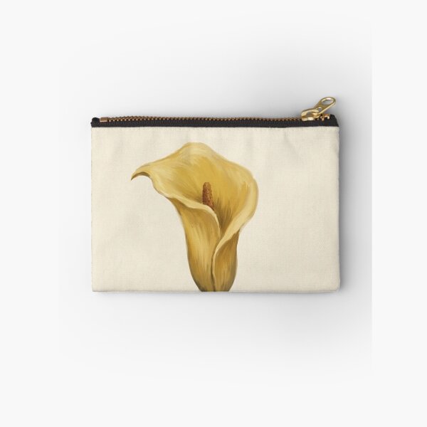Item preview, Vintage style yellow calla lily designed and sold by Luz-Creativa.