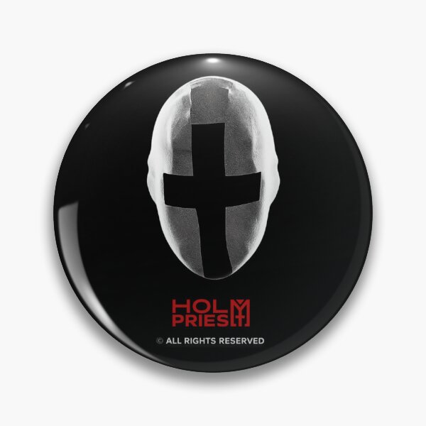Item preview, Holy Priest Hard Techno Industrial DJ Rave Merch designed and sold by TECHNO_SHIRTS.