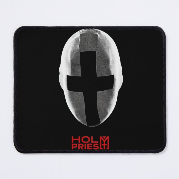 Item preview, Holy Priest Hard Techno Industrial DJ Rave Merch designed and sold by TECHNO_SHIRTS.