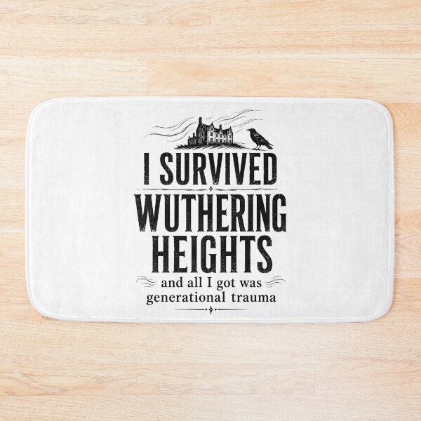 Item preview, I Survived Wuthering Heights Generational Trauma Funny Literature designed and sold by Fenay Designs.