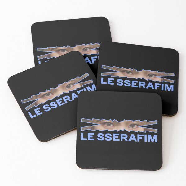 Item preview, Chaewon eyes Le Sserafim Logo ver.1 kpop designed and sold by ShiroHero.
