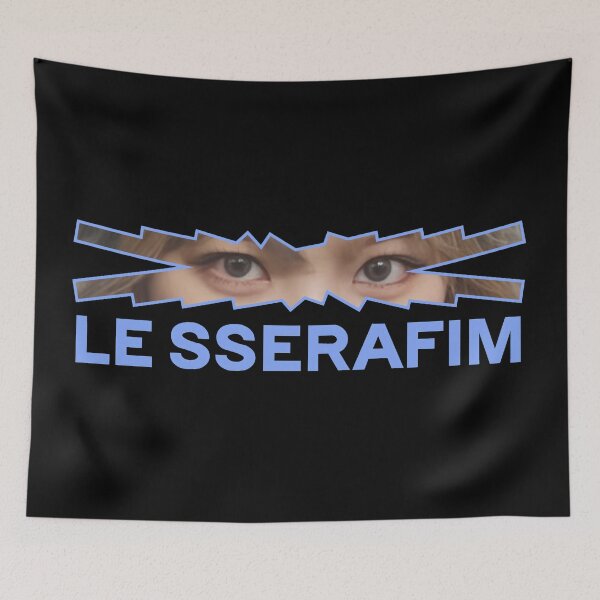 Item preview, Chaewon eyes Le Sserafim Logo ver.1 kpop designed and sold by ShiroHero.