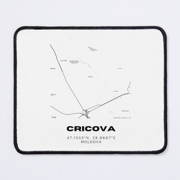 Item preview, Cricova Moldova Minimalist Map Poster | Wine Region City Map Art designed and sold by RM-Journey.