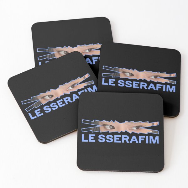Item preview, Sakura eyes Le Sserafim Logo ver.1 kpop designed and sold by ShiroHero.