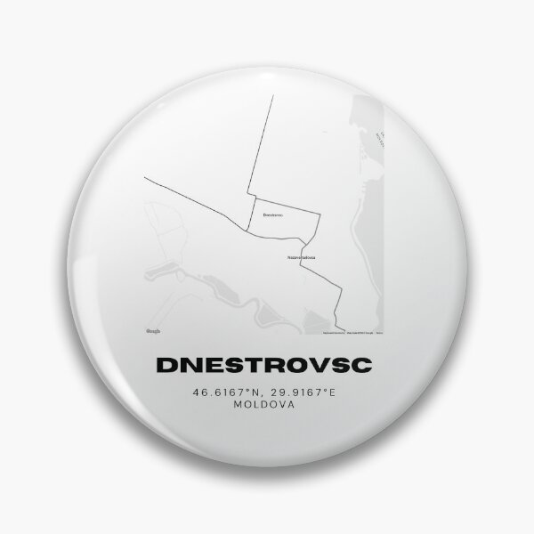 Item preview, Dnestrovsc Moldova Minimalist Map Poster | Unique City Layout Art designed and sold by RM-Journey.