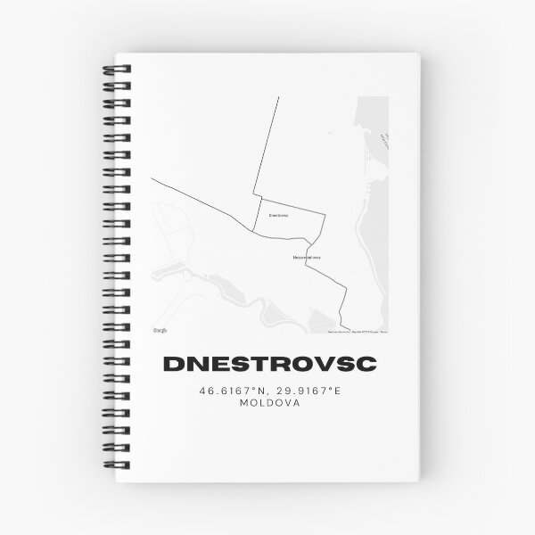 Item preview, Dnestrovsc Moldova Minimalist Map Poster | Unique City Layout Art designed and sold by RM-Journey.