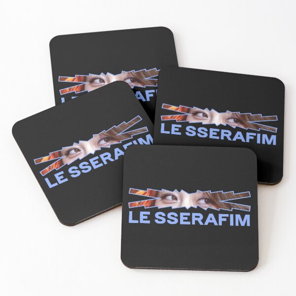 Item preview, Yunjin eyes Le Sserafim Logo ver.1 kpop designed and sold by ShiroHero.