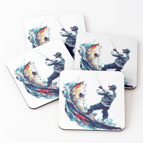 Item preview, Big Fish Artistic Watercolor designed and sold by Yeye´s Shop.