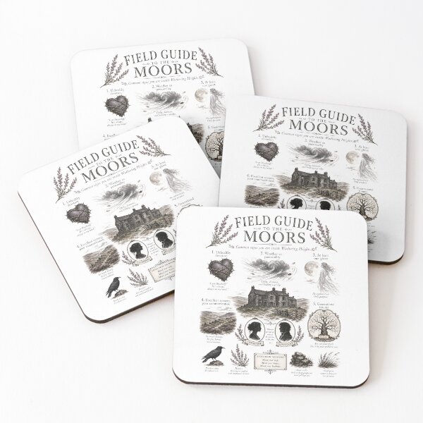 Item preview, Field Guide To The Moors Wuthering Heights Funny Dark Academia designed and sold by Fenay Designs.