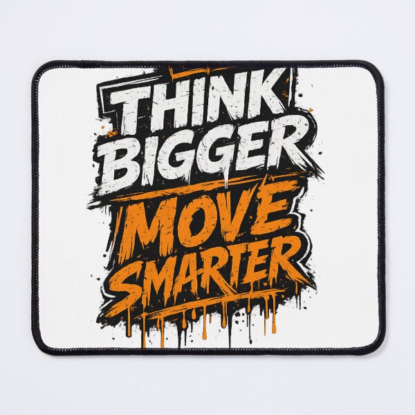 Item preview, Think Bigger Move Smarter Streetwear Shirt designed and sold by reddnbre.