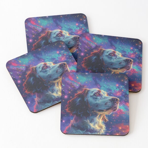 Item preview, Star gazing Brittany Spaniel designed and sold by MendaciousMina.