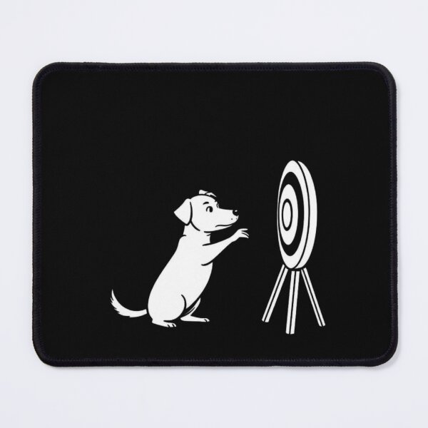 Item preview, Target Dog Bullseye Funny Puppy Aiming Graphic Art designed and sold by artlife4.