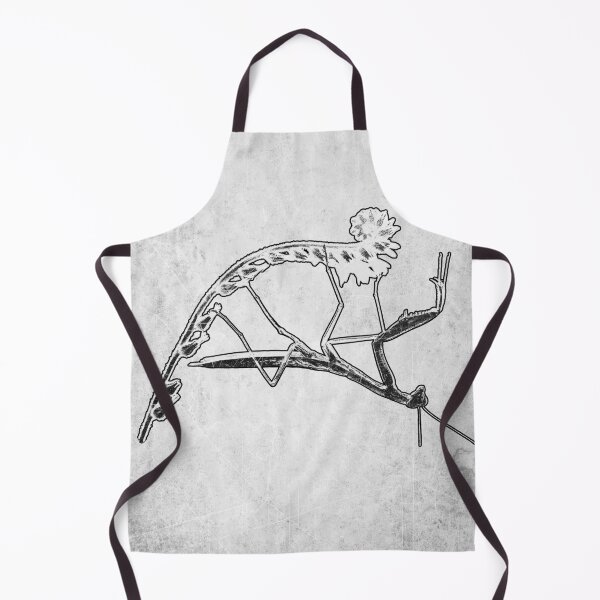 Item preview, Praying Mantis: Dark Nature Etched Illustration Gothic Insect designed and sold by Ghoul Enterprises.