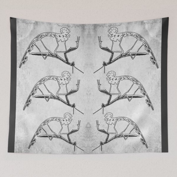 Item preview, Praying Mantis: Dark Nature Etched Illustration Gothic Insect designed and sold by Ghoul Enterprises.