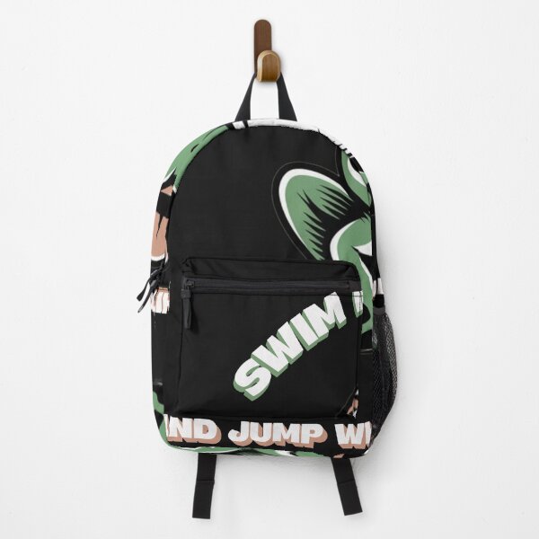 Item preview, Frog with Hat Swim in Water Jump on Ground Design designed and sold by Tsugraf Designs.