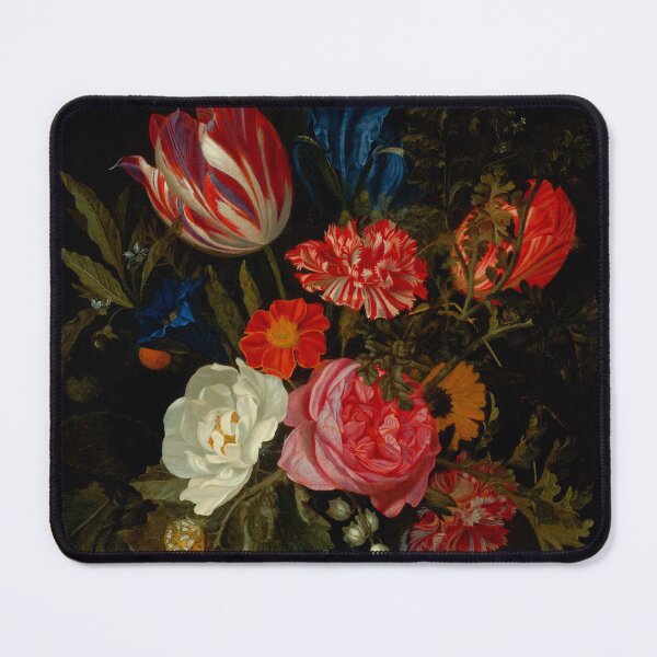 Item preview, Maria van Oosterwijck "Flowers in a vase on a marble ledge" designed and sold by Alexandra Dahl.