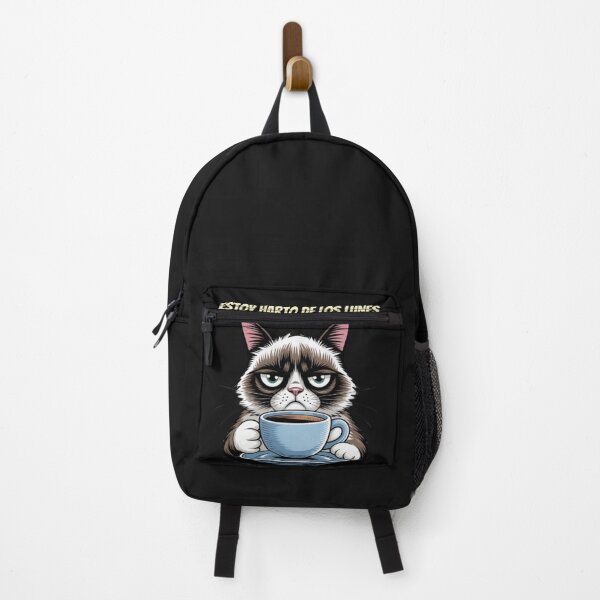 Item preview, Grumpy Cat I Hate Mondays Spanish Humor designed and sold by SubliStudio365.