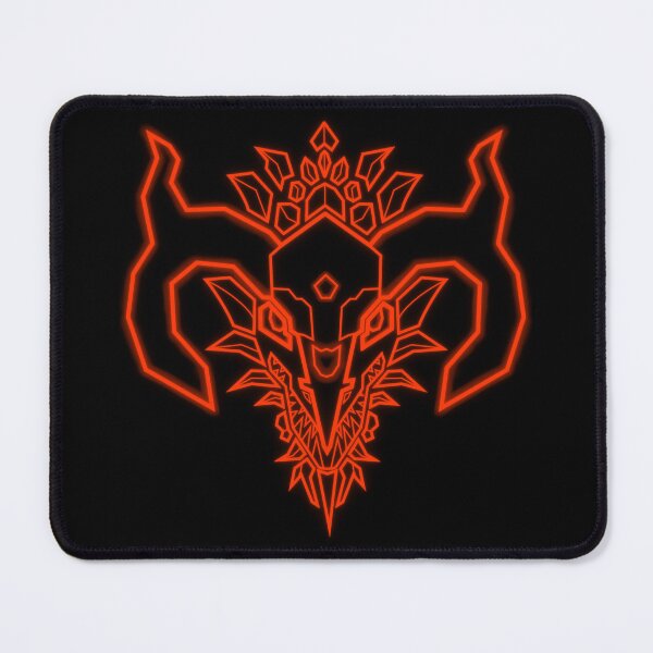 Item preview, Neon Fire Dragon Skull | Cyberpunk Tribal Dragon Wall Art designed and sold by Neon_Ronin.