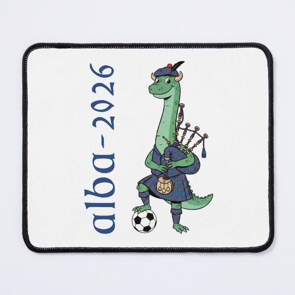 Item preview, Alba 2026 Scotland Soccer Loch Ness Monster Funny Bagpiper - Game Supporter Scottish Team designed and sold by BeaverFriends.
