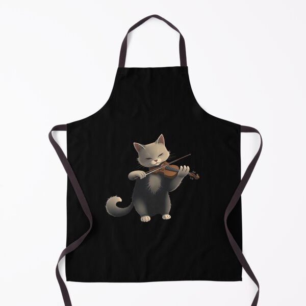 Item preview, Cute Violin Cat Musical Kitten Whimsical String Art designed and sold by artlife4.