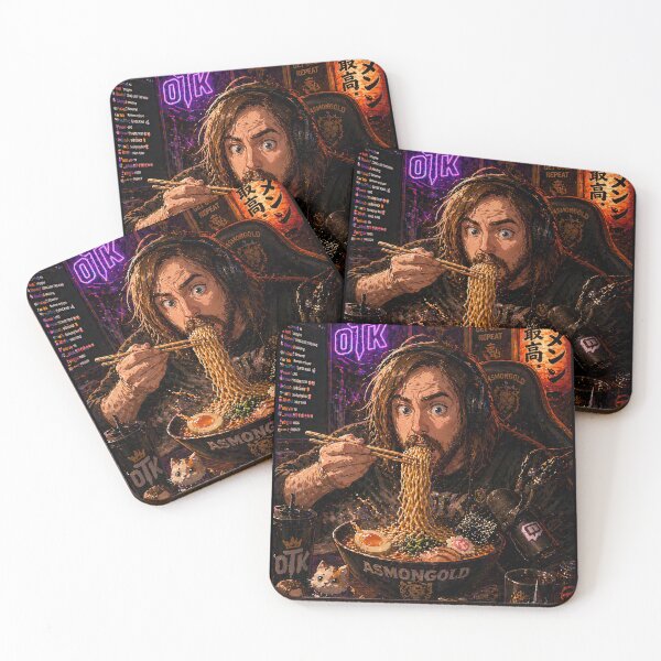 Item preview, Asmongold Devours Ramen designed and sold by Geralthewhite.