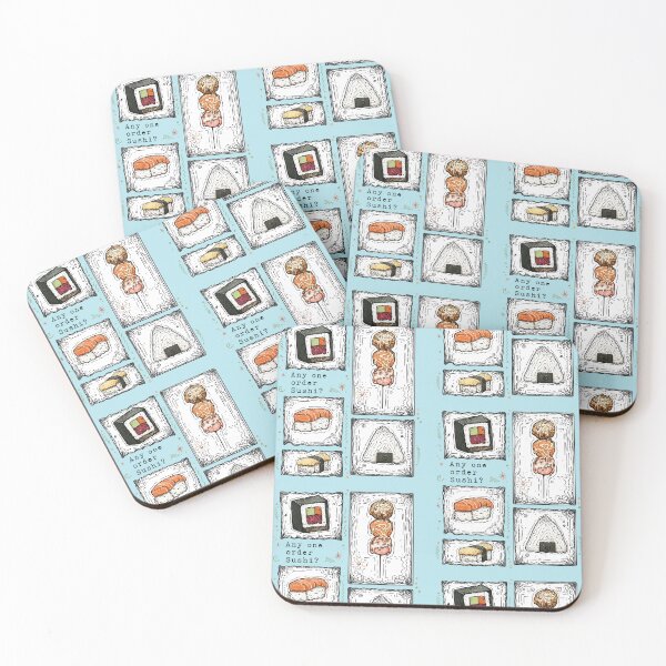 Item preview, Any one order Sushi? designed and sold by The Creeping Clover.