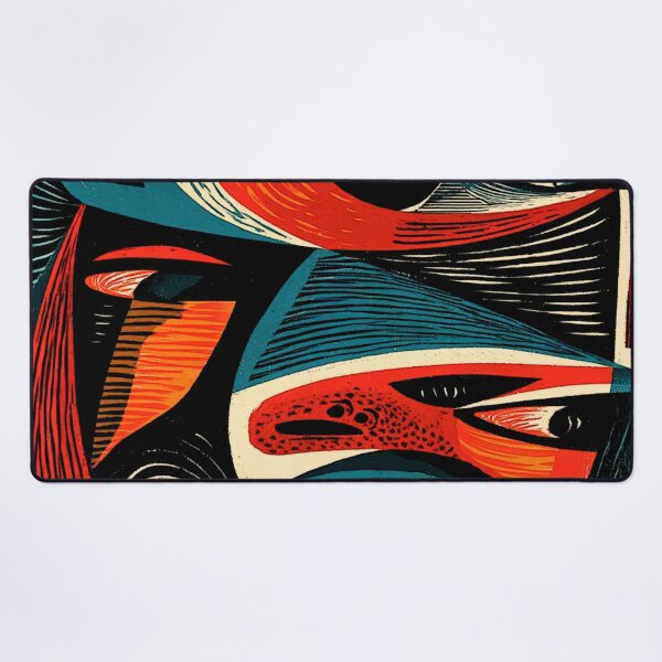 Item preview, Abstract Cubist Folk Art designed and sold by Infopreneur1231.
