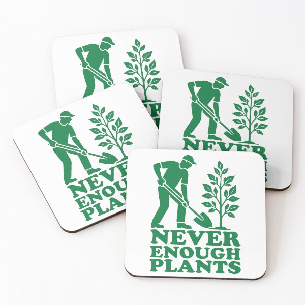 Item preview, Never Enough Plants Funny Gardening Quote designed and sold by gunaone-design.