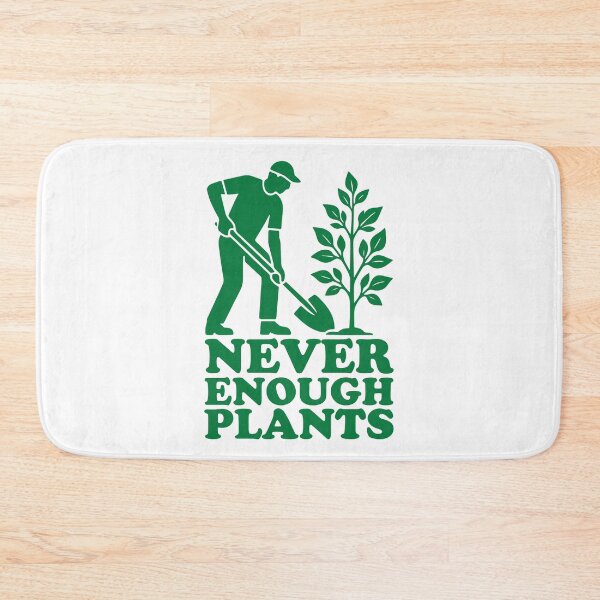 Item preview, Never Enough Plants Funny Gardening Quote designed and sold by gunaone-design.