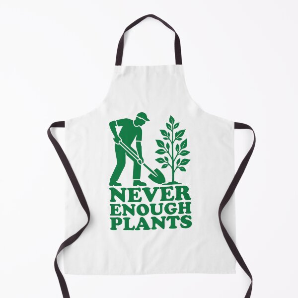 Item preview, Never Enough Plants Funny Gardening Quote designed and sold by gunaone-design.