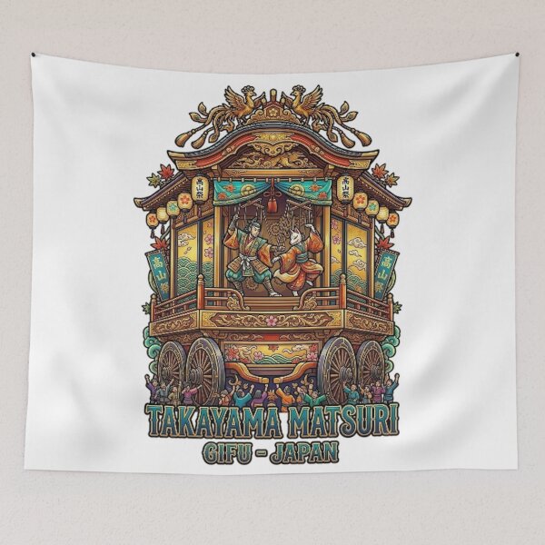 Item preview, TAKAYAMA MATSURI GIFU JAPAN designed and sold by likbatonboot.