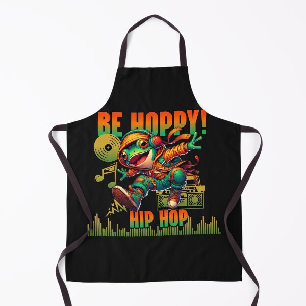 Artikelvorschau, Sei fröhlich, Hip-Hop-Frosch, Musikliebhaber, Tanz entworfen und verkauft von Tsugraf Designs.