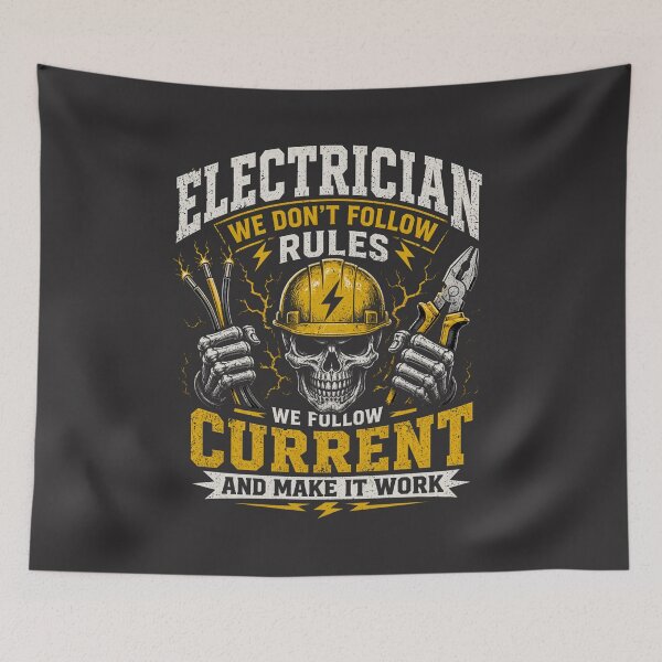 Item preview, Electrician We Follow Current Funny Electrician Shirt designed and sold by Drip5.